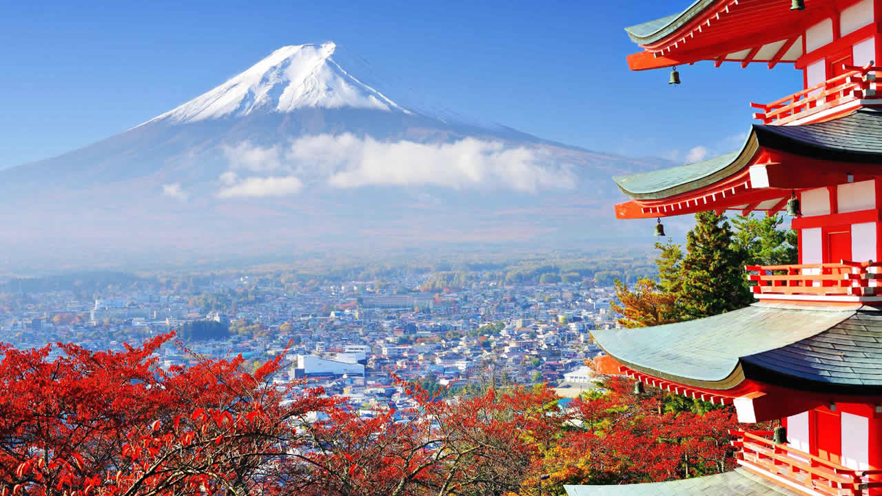 JAP�O FLORADAS CEREJEIRAS - T�QUIO A OSAKA C/MONTE FUJI  E DUBAI  